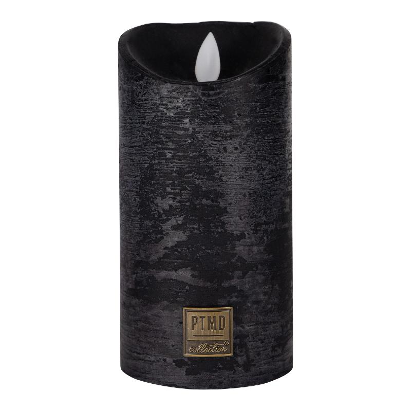LED Light Candle black moveable flame PTMD LED Kaarsen