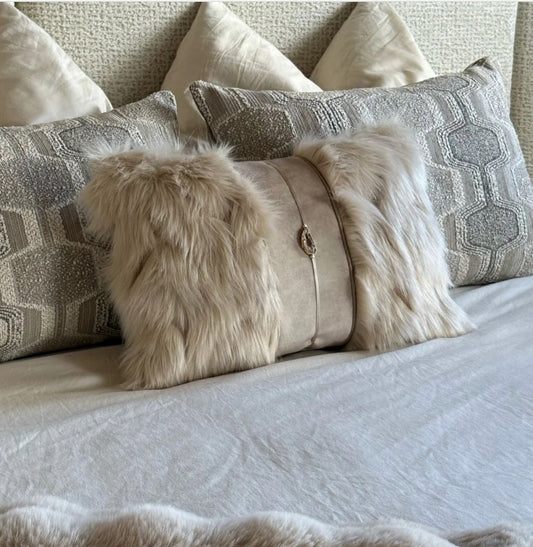 Daro Interior luxe Sierkussen Floenie Stone Brons