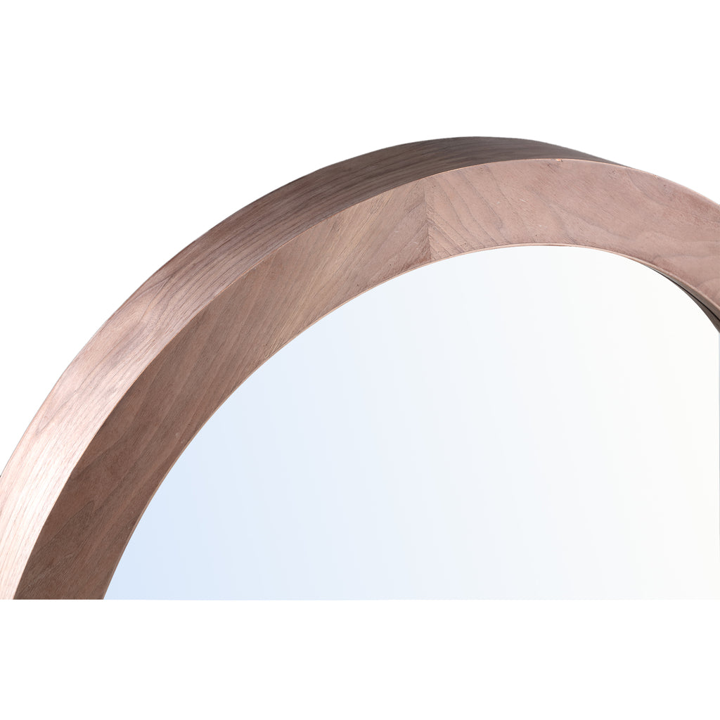 Channel Natural firwood veneer mirror thick L