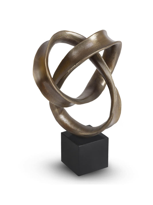 Bombyxx Gotenburg Ornament – Bronz Aluminium & Graniet