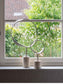 Bombyxx Verdi Ornament Klein – Zand Aluminium & Travertijn