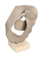 Bombyxx Luray Ornament Klein – Sand Aluminium & Travertijn