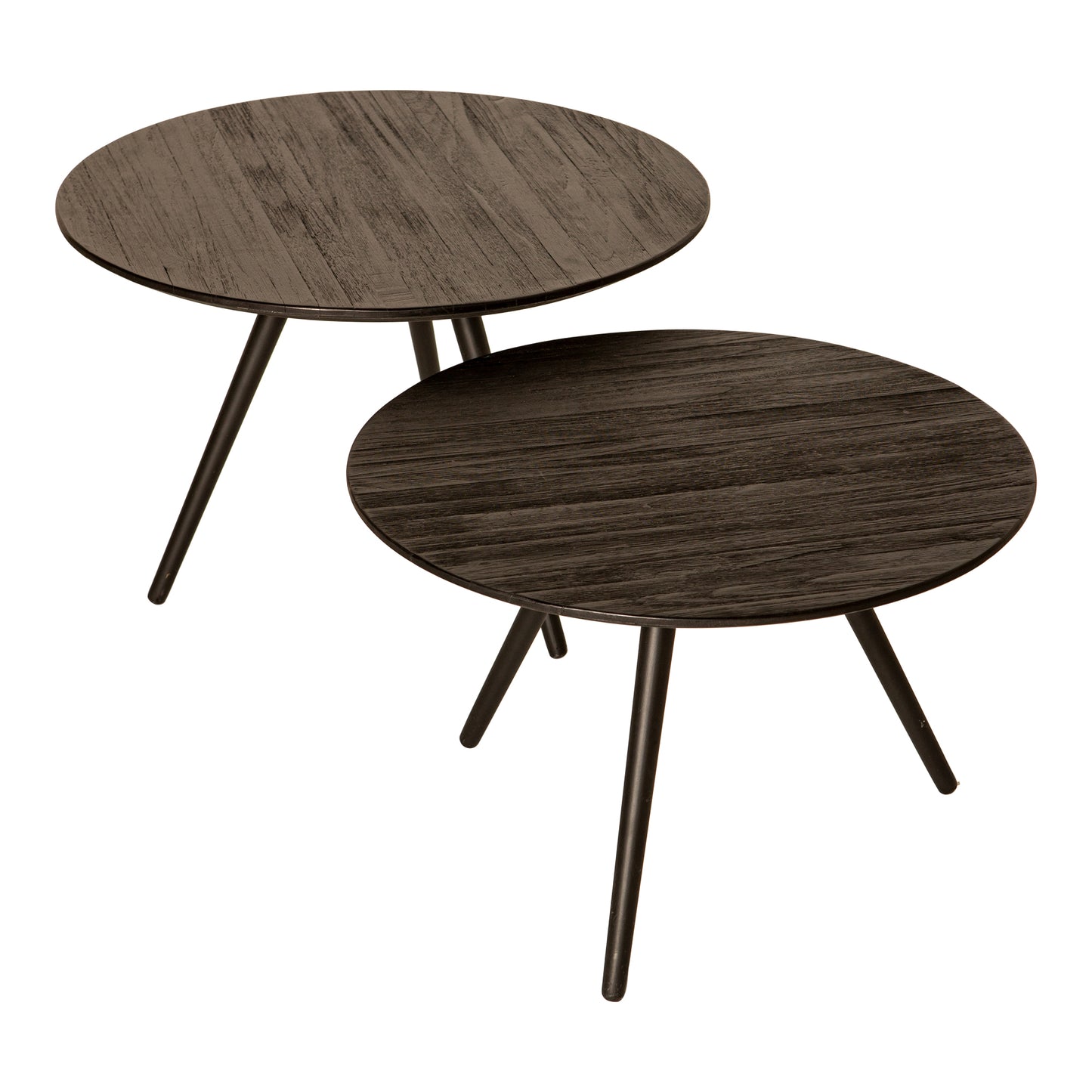 PTMD Thyrsa Black recycled teak wood coffeetable By Daro Home & Interior