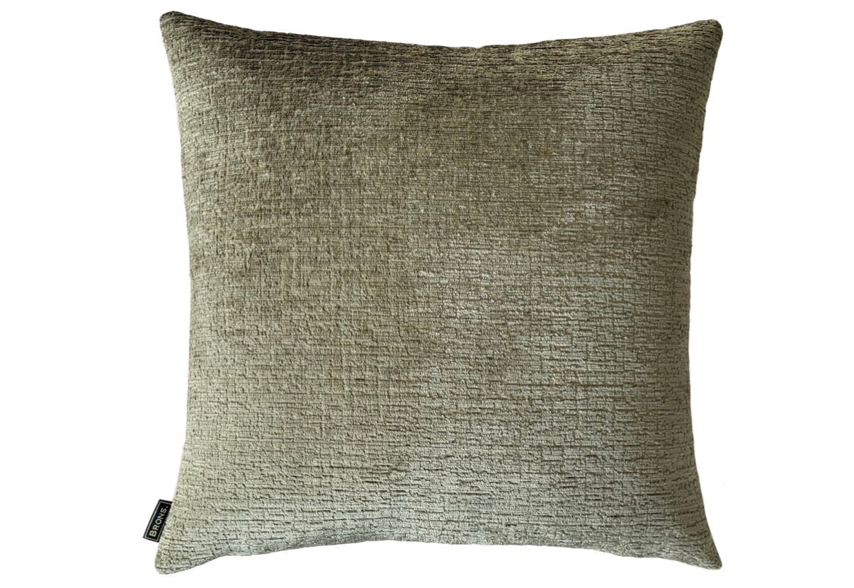 Luxe sierkussen Rowena groen 60x60 | Daro Interior