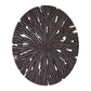 Bonte Brown MDF wall panel wavy carved round L