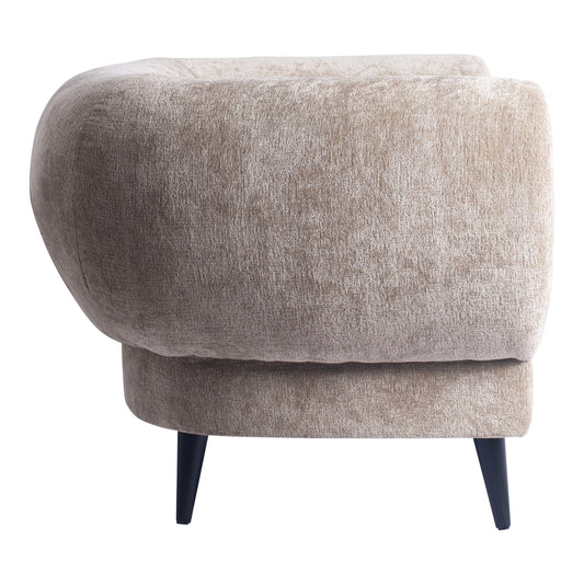 Elefan Cream fauteuil round armrest