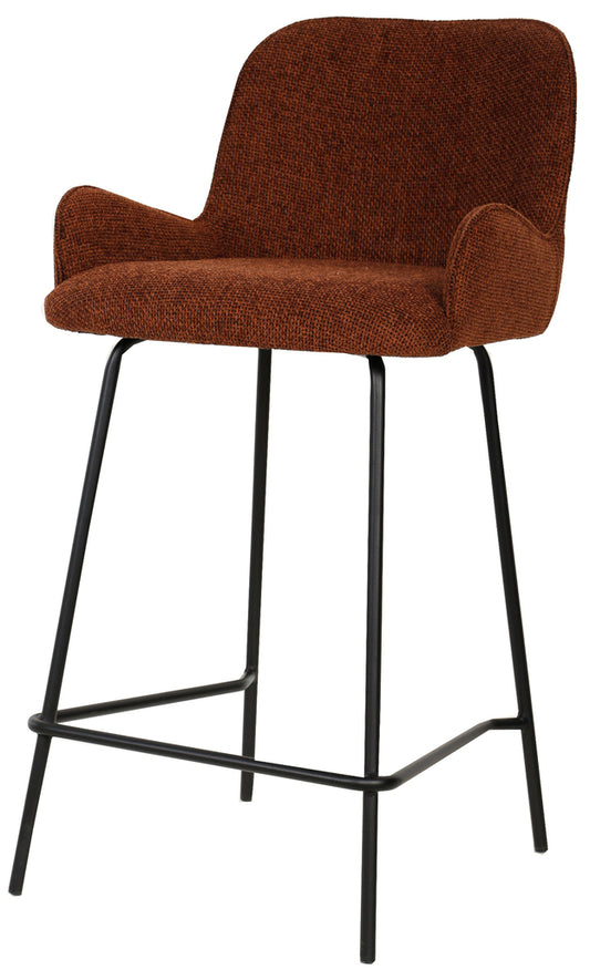 Leander Rust bar stool