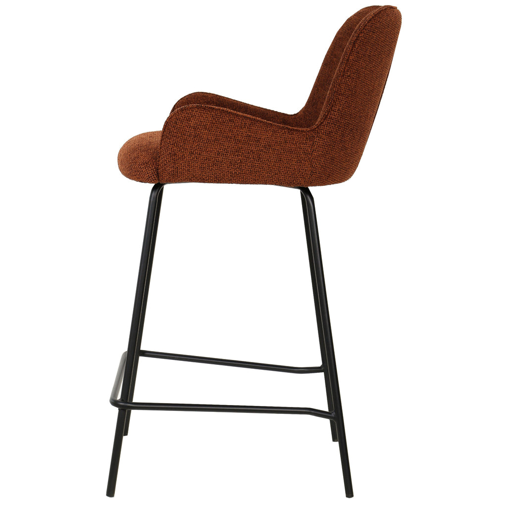 Leander Rust bar stool