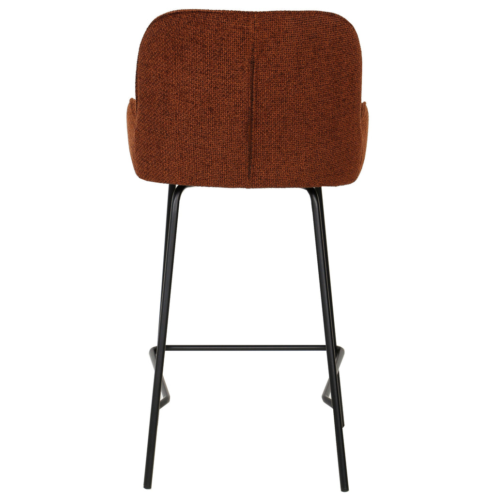 Leander Rust bar stool