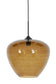 Hanglamp Mayson - Bruin Glas - Ã˜40cm