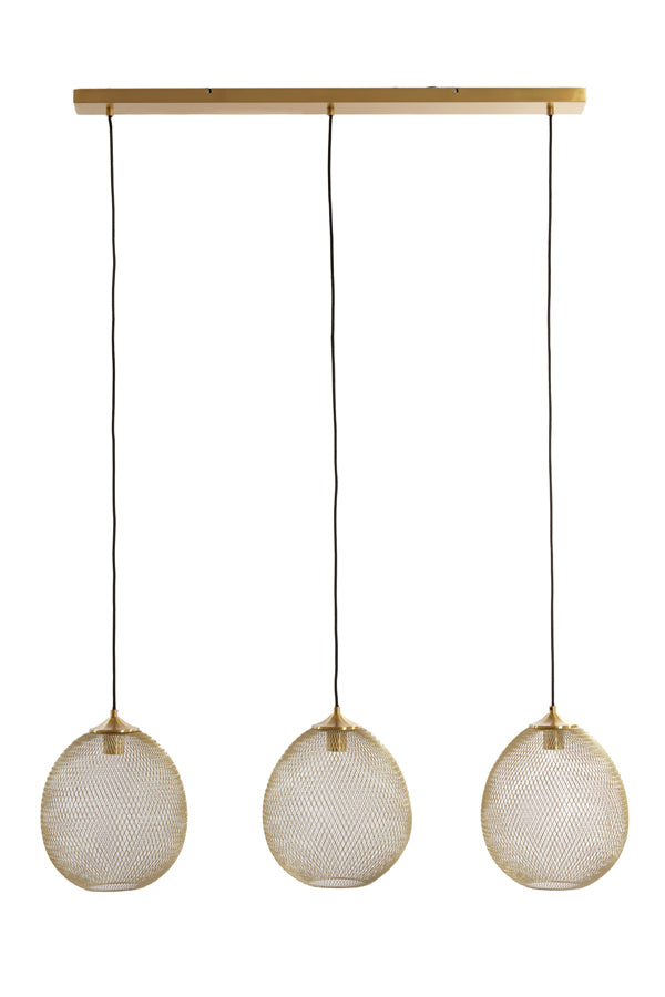 Hanglamp Moroc - Goud - 104x30x34cm -3L