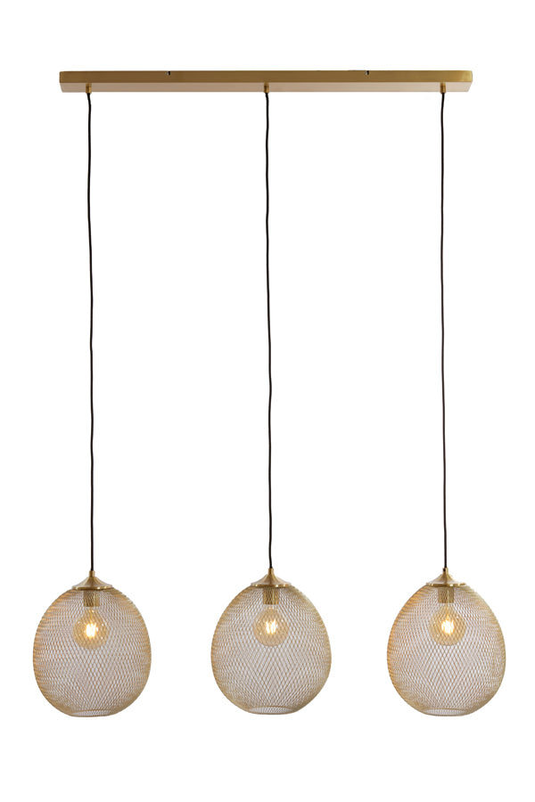 Hanglamp Moroc - Goud - 104x30x34cm -3L