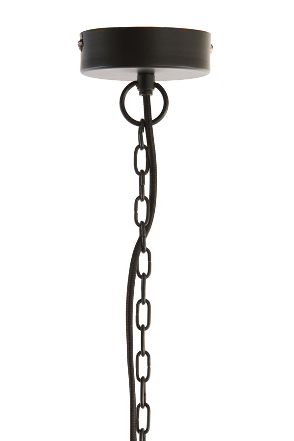 Hanglamp Nakisha - Zwart - Ã˜40cm