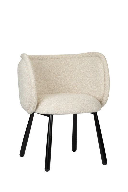 Panda Arm Chair White Pearl