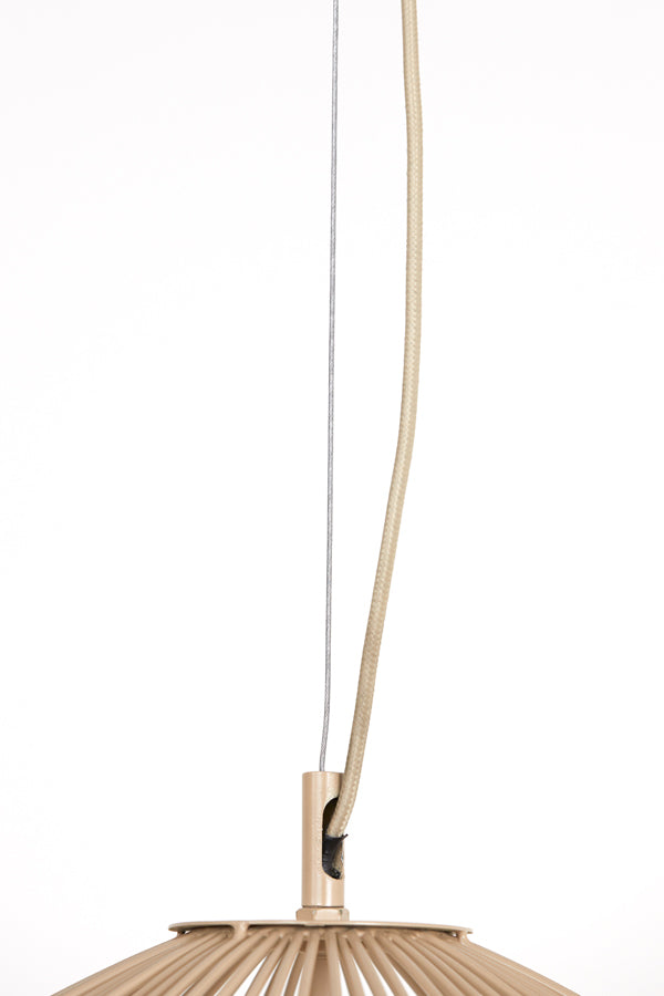 Hanglamp Rilana - Beige - Ã˜34cm