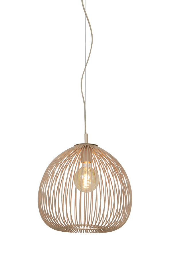 Hanglamp Rilana - Beige - Ã˜34cm