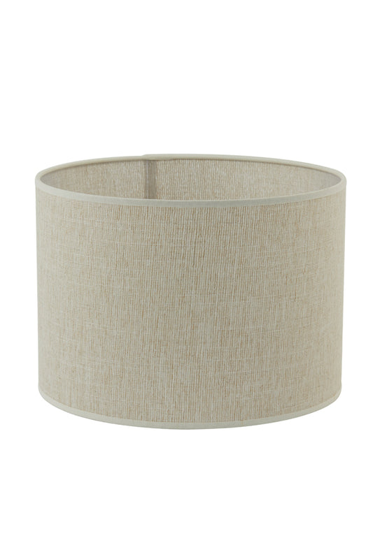 Shade cylinder 40-40-30 cm BRESKA pearl white