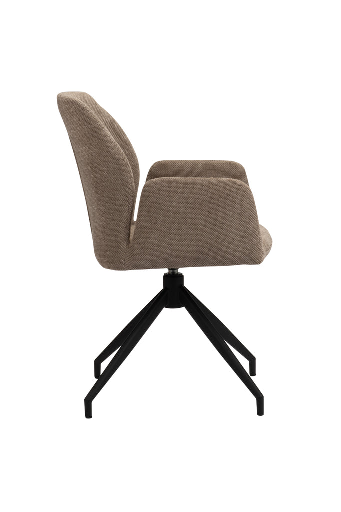 Storm Rotating Chair Brown