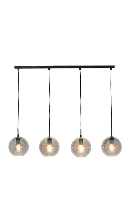 Hanglamp Subar - Smoke Glas - 114x20x120cm - 4L