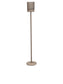 Bombyxx Mist Vloerkandelaar – Smoke/Beige Glas (S, M, L)