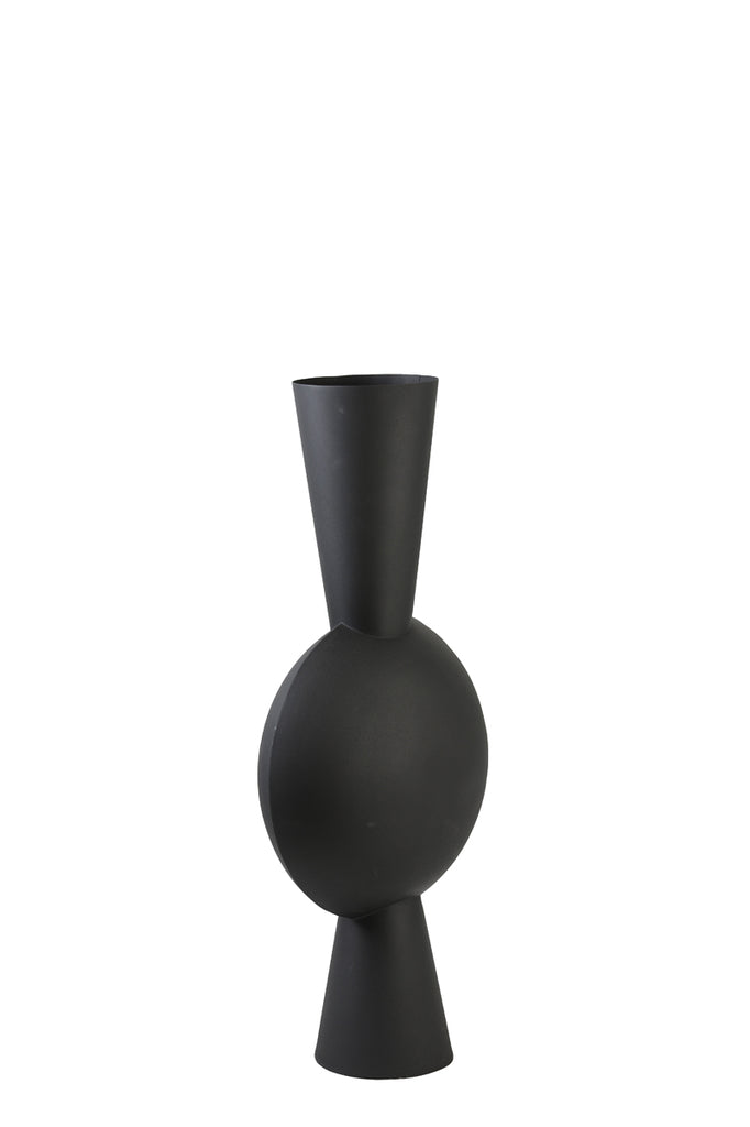 Vase 38x17,5x79,5 cm KAVANDU matt black